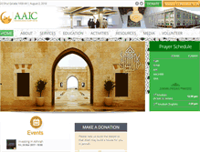 Tablet Screenshot of masjidabubakar.org